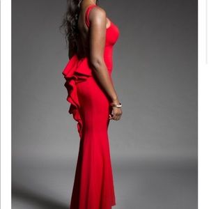 Formal backless dress